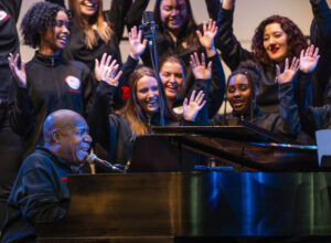 The Sacred Heart University choral program hosted "A Christmas Choral Extravaganza" at the Edgerton Center for the Performing Arts on December 7, 2019. Photo by Mark F. Conrad